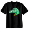 Basic Ronde Hals T-Shirt 140 gr/m2 Zwart Thumbnail