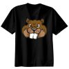 Basic Ronde Hals T-Shirt 140 gr/m2 Zwart Thumbnail