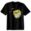 Basic Ronde Hals T-Shirt 140 gr/m2 Zwart Thumbnail