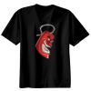 Basic Ronde Hals T-Shirt 140 gr/m2 Zwart Thumbnail
