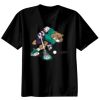 Basic Ronde Hals T-Shirt 140 gr/m2 Zwart Thumbnail