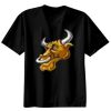 Basic Ronde Hals T-Shirt 140 gr/m2 Zwart Thumbnail