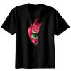 Basic Ronde Hals T-Shirt 140 gr/m2 Zwart Thumbnail