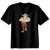 Basic Ronde Hals T-Shirt 140 gr/m2 Zwart Thumbnail