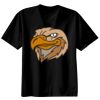 Basic Ronde Hals T-Shirt 140 gr/m2 Zwart Thumbnail