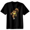 Basic Ronde Hals T-Shirt 140 gr/m2 Zwart Thumbnail