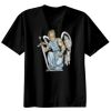 Basic Ronde Hals T-Shirt 140 gr/m2 Zwart Thumbnail