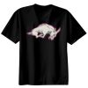 Basic Ronde Hals T-Shirt 140 gr/m2 Zwart Thumbnail