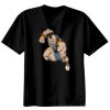 Basic Ronde Hals T-Shirt 140 gr/m2 Zwart Thumbnail