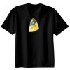 Basic Ronde Hals T-Shirt 140 gr/m2 Zwart Thumbnail