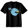 Basic Ronde Hals T-Shirt 140 gr/m2 Zwart Thumbnail