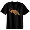 Basic Ronde Hals T-Shirt 140 gr/m2 Zwart Thumbnail