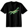 Basic Ronde Hals T-Shirt 140 gr/m2 Zwart Thumbnail