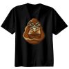 Basic Ronde Hals T-Shirt 140 gr/m2 Zwart Thumbnail