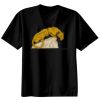 Basic Ronde Hals T-Shirt 140 gr/m2 Zwart Thumbnail