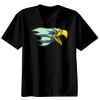 Basic Ronde Hals T-Shirt 140 gr/m2 Zwart Thumbnail