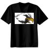 Basic Ronde Hals T-Shirt 140 gr/m2 Zwart Thumbnail