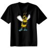 Basic Ronde Hals T-Shirt 140 gr/m2 Zwart Thumbnail
