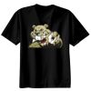 Basic Ronde Hals T-Shirt 140 gr/m2 Zwart Thumbnail
