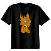Basic Ronde Hals T-Shirt 140 gr/m2 Zwart Thumbnail