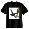 Basic Ronde Hals T-Shirt 140 gr/m2 Zwart Thumbnail