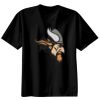 Basic Ronde Hals T-Shirt 140 gr/m2 Zwart Thumbnail