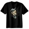 Basic Ronde Hals T-Shirt 140 gr/m2 Zwart Thumbnail