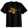 Basic Ronde Hals T-Shirt 140 gr/m2 Zwart Thumbnail