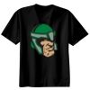 Basic Ronde Hals T-Shirt 140 gr/m2 Zwart Thumbnail