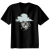 Basic Ronde Hals T-Shirt 140 gr/m2 Zwart Thumbnail