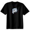 Basic Ronde Hals T-Shirt 140 gr/m2 Zwart Thumbnail