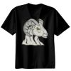 Basic Ronde Hals T-Shirt 140 gr/m2 Zwart Thumbnail