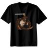Basic Ronde Hals T-Shirt 140 gr/m2 Zwart Thumbnail