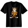 Basic Ronde Hals T-Shirt 140 gr/m2 Zwart Thumbnail