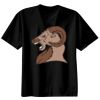 Basic Ronde Hals T-Shirt 140 gr/m2 Zwart Thumbnail