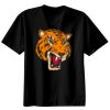 Basic Ronde Hals T-Shirt 140 gr/m2 Zwart Thumbnail