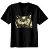 Basic Ronde Hals T-Shirt 140 gr/m2 Zwart Thumbnail