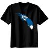 Basic Ronde Hals T-Shirt 140 gr/m2 Zwart Thumbnail