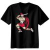 Basic Ronde Hals T-Shirt 140 gr/m2 Zwart Thumbnail