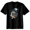 Basic Ronde Hals T-Shirt 140 gr/m2 Zwart Thumbnail