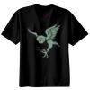 Basic Ronde Hals T-Shirt 140 gr/m2 Zwart Thumbnail