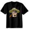 Basic Ronde Hals T-Shirt 140 gr/m2 Zwart Thumbnail