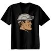 Basic Ronde Hals T-Shirt 140 gr/m2 Zwart Thumbnail
