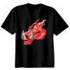 Basic Ronde Hals T-Shirt 140 gr/m2 Zwart Thumbnail