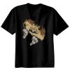 Basic Ronde Hals T-Shirt 140 gr/m2 Zwart Thumbnail