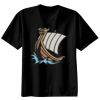 Basic Ronde Hals T-Shirt 140 gr/m2 Zwart Thumbnail