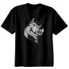 Basic Ronde Hals T-Shirt 140 gr/m2 Zwart Thumbnail
