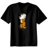 Basic Ronde Hals T-Shirt 140 gr/m2 Zwart Thumbnail