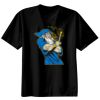 Basic Ronde Hals T-Shirt 140 gr/m2 Zwart Thumbnail