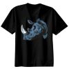 Basic Ronde Hals T-Shirt 140 gr/m2 Zwart Thumbnail